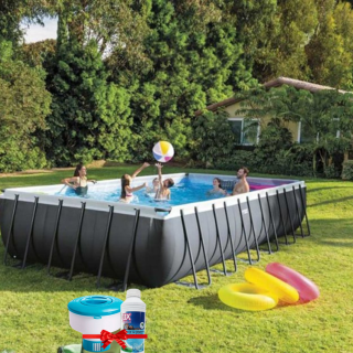 Intex басейн с конструкция II, 732х366x132см ULTRA с филтрация