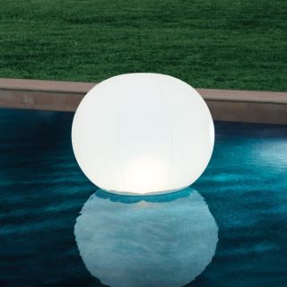 Intex плаваща LED надуваем глобус 