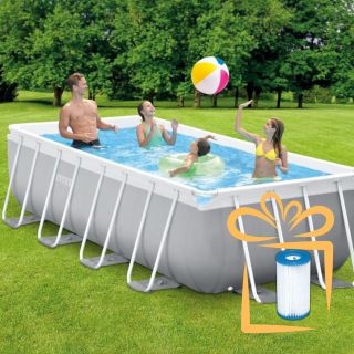 Басейн INTEX Ultra Frame Rectangular 400 х 200 x 100 см