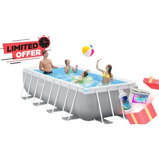 Басейн INTEX Ultra Frame Rectangular 400 х 200 x 100 см