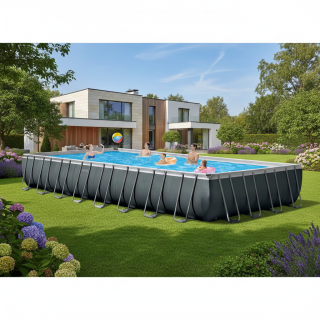 Басейн INTEX Ultra Frame Rectangular 975 х 488 x 132 см