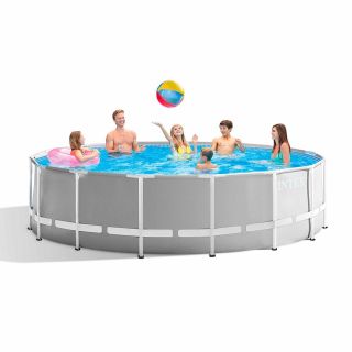 Басейн с метална рамка Intex Prism ф457 х 122см