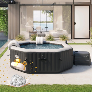 Intex джакузи надуваемо Jet&Bubble - ромбоидно PURE SPA Deluxe 