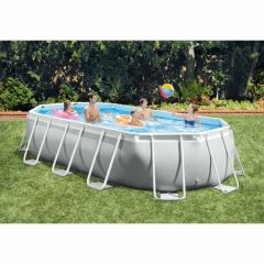 Басейн с метална рамка Intex Prism 503х274х122 см